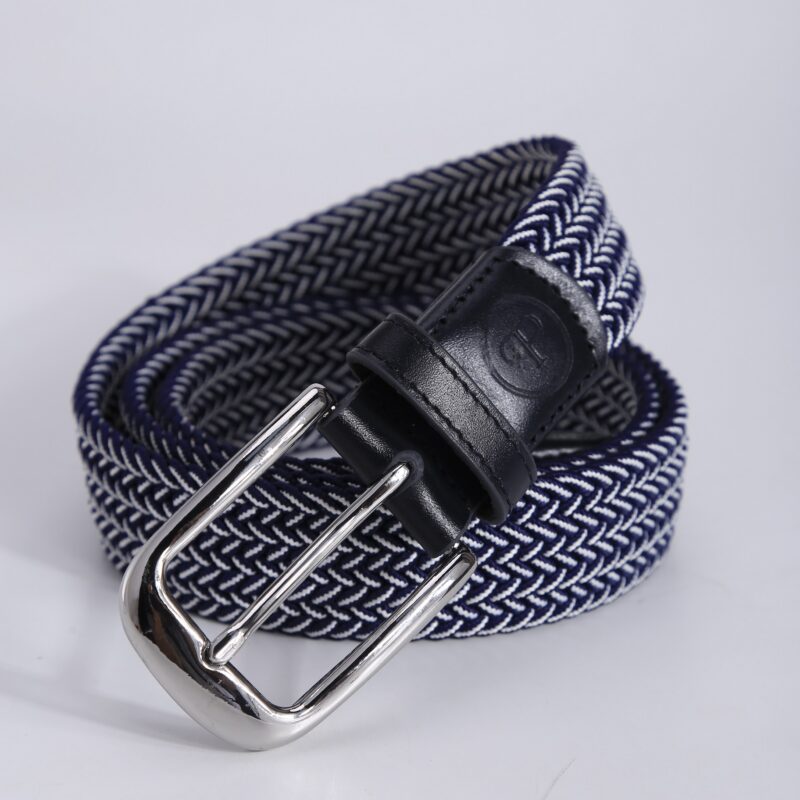 Versatile Fashion Elastic Braided Belt Trendy Stretch Woven Belt For Jeans