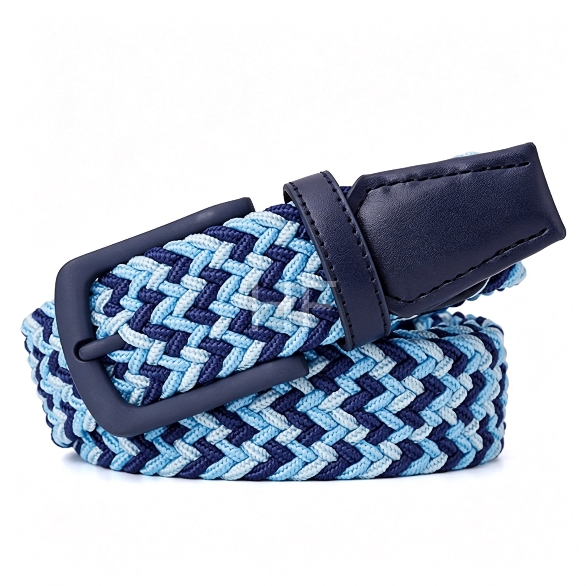 Multifunctional fashion elastic braided belt, popular elastic braided casual sports belt