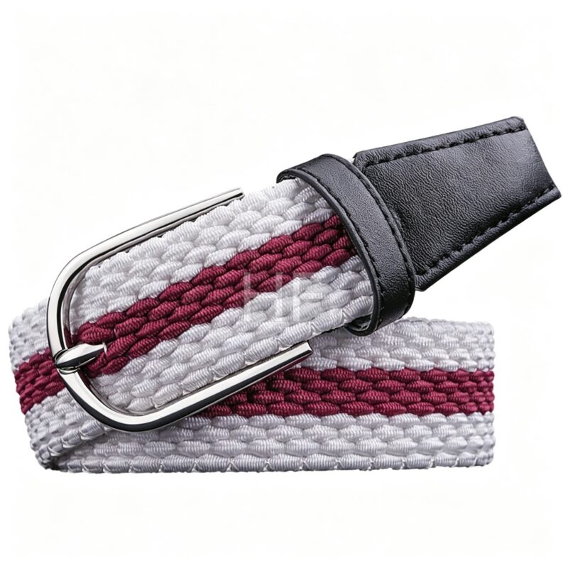 Men Women Braided Stretch Belts for Jeans Pants