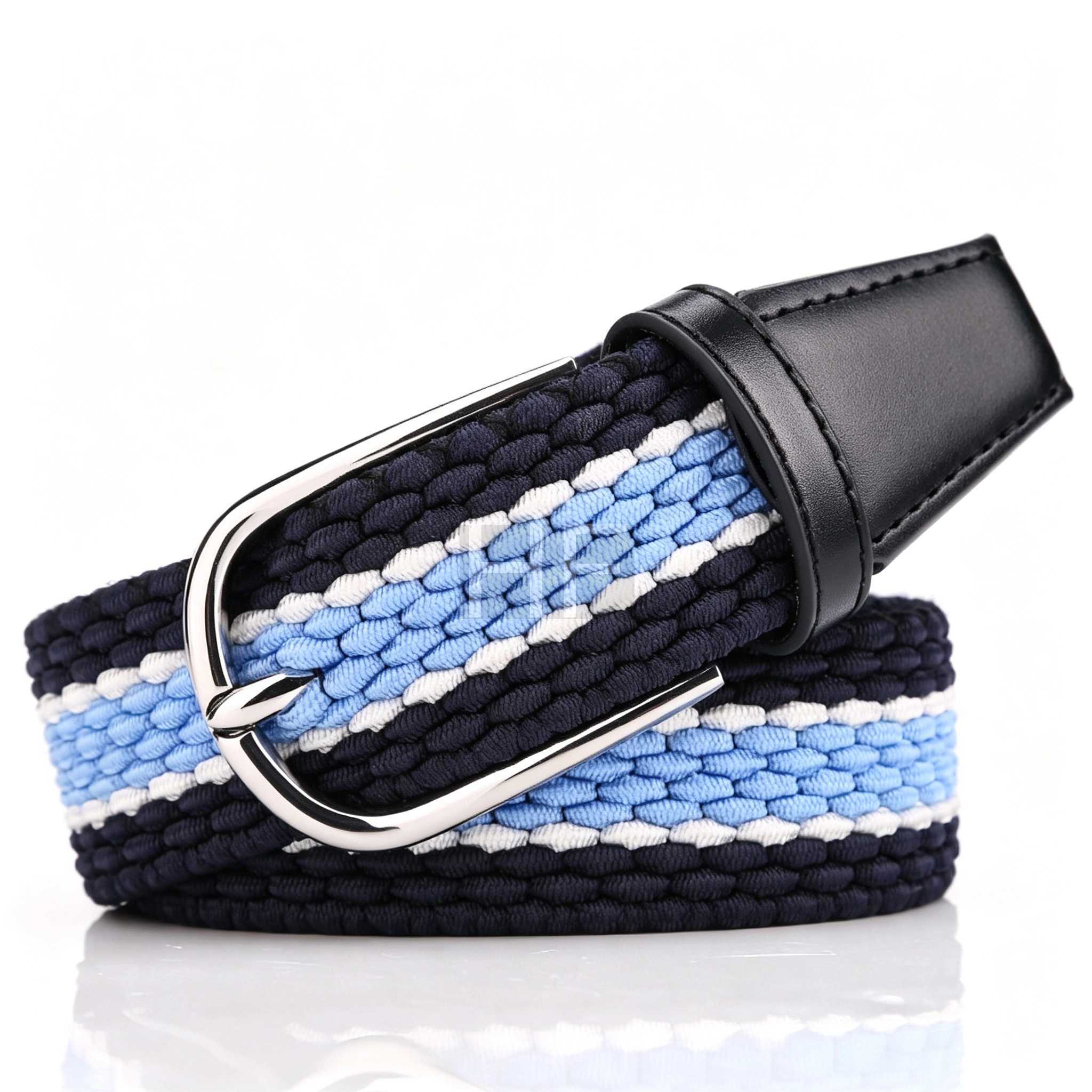 djustable Elastic Woven Belt Classic Braided Stretch Belt Ladies Fashion Waist Accessory For Everyday Look
