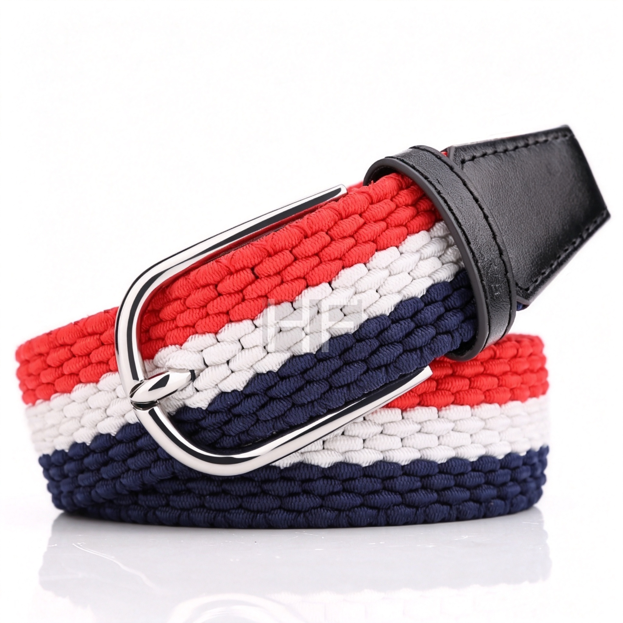 Multifunctional fashion elastic braided belt, popular elastic braided casual sports belt